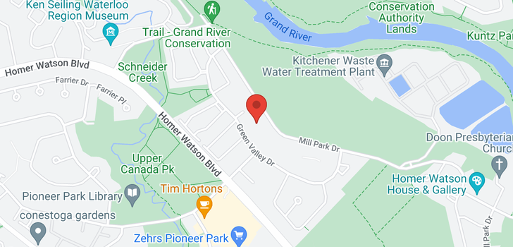 map of 814 -  55 Green Valley Drive